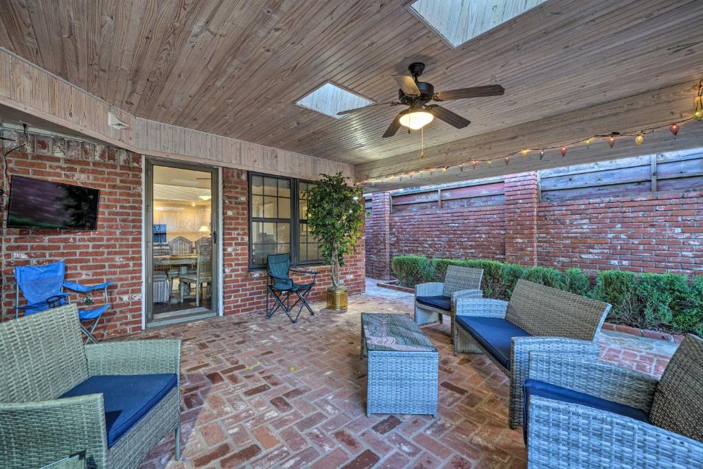 OK City Ranch-Style Home with Patio and Fireplace