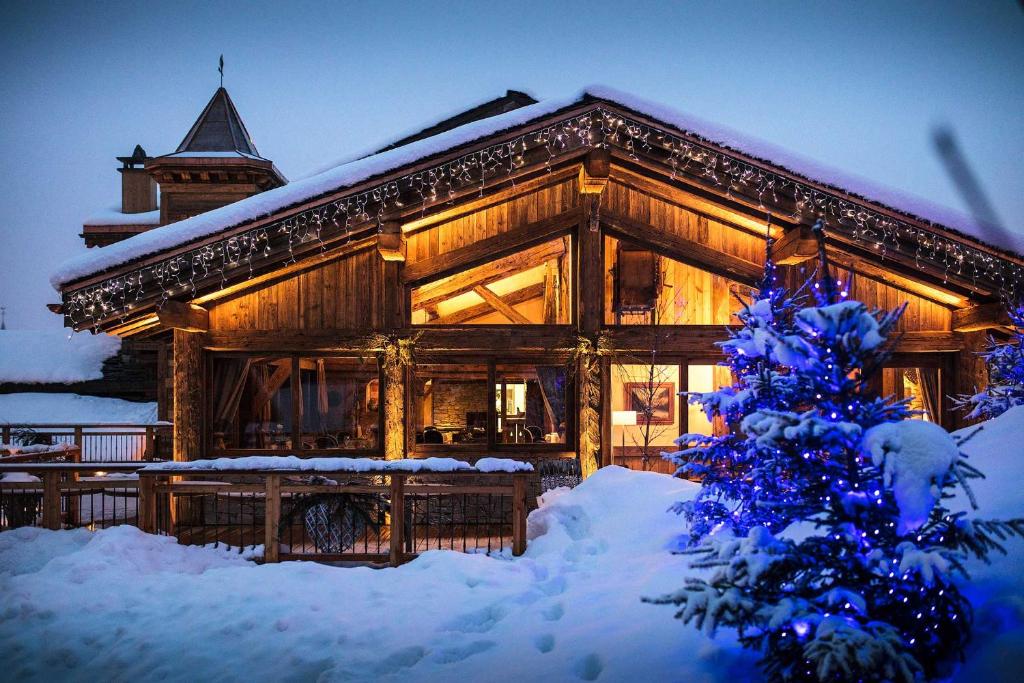 Hotel Restaurant La Bouitte - Relais & Châteaux - 3 étoiles Michelin (Saint-Martin-de-Belleville) 
